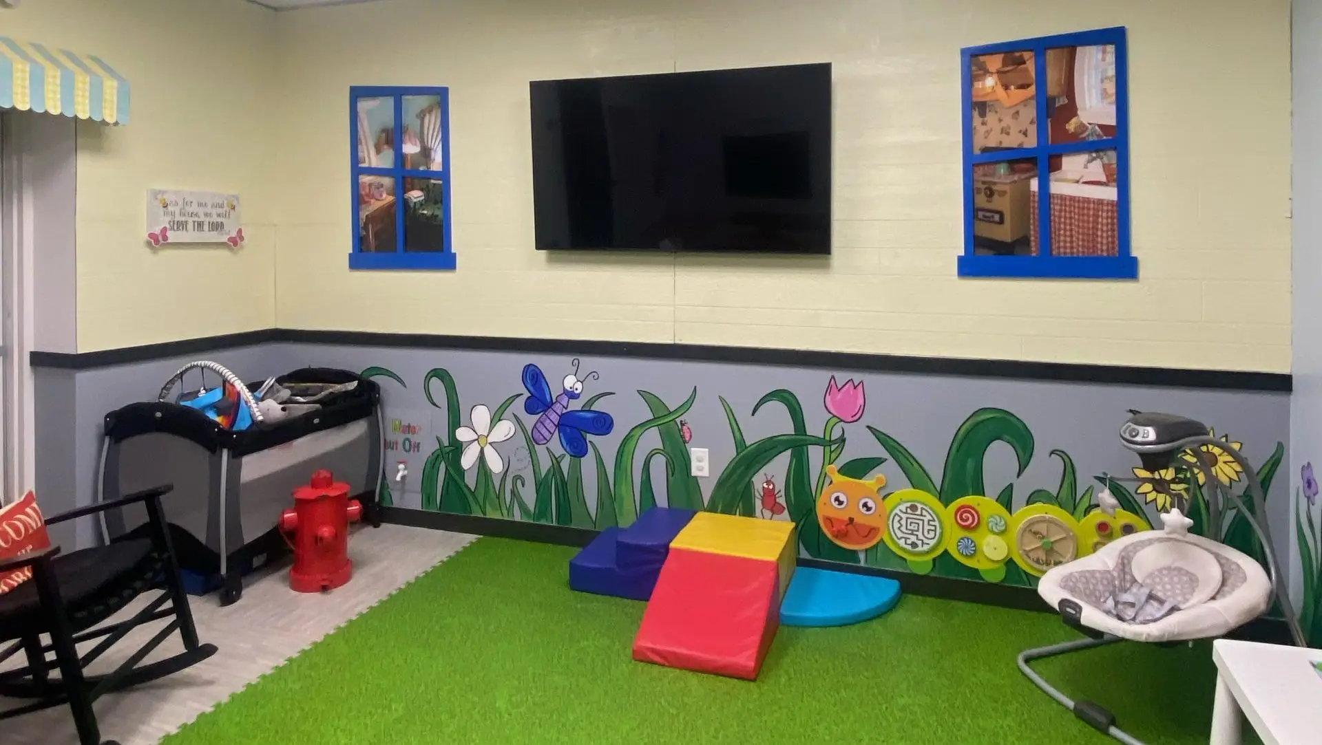 Playroom for Living Stones Church